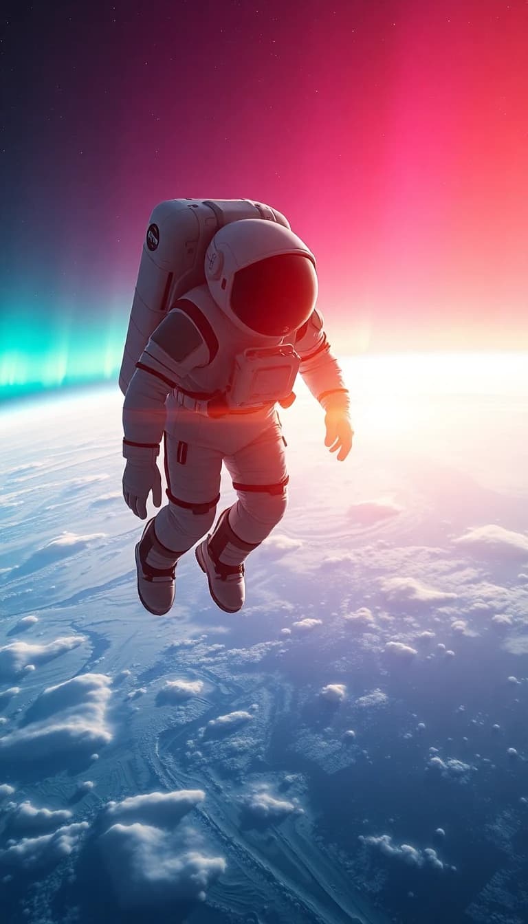 AI-generated anime cherry blossom girl — LUNA AI art generator